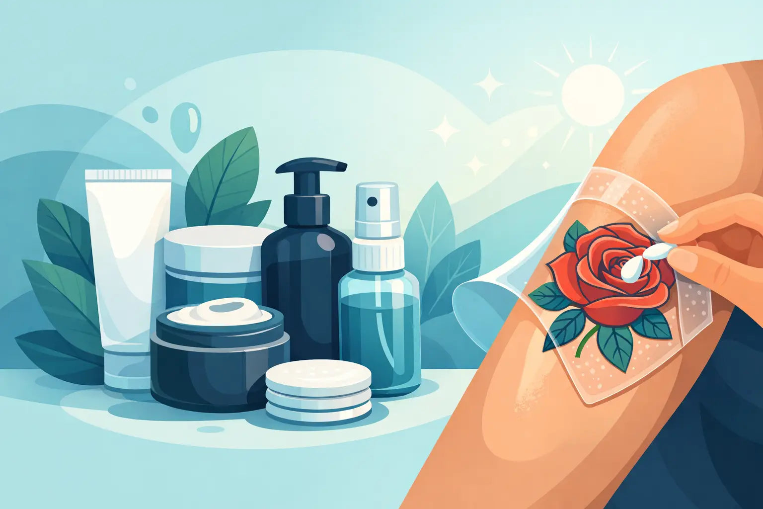 Products That Help Tattoo Healing Safely