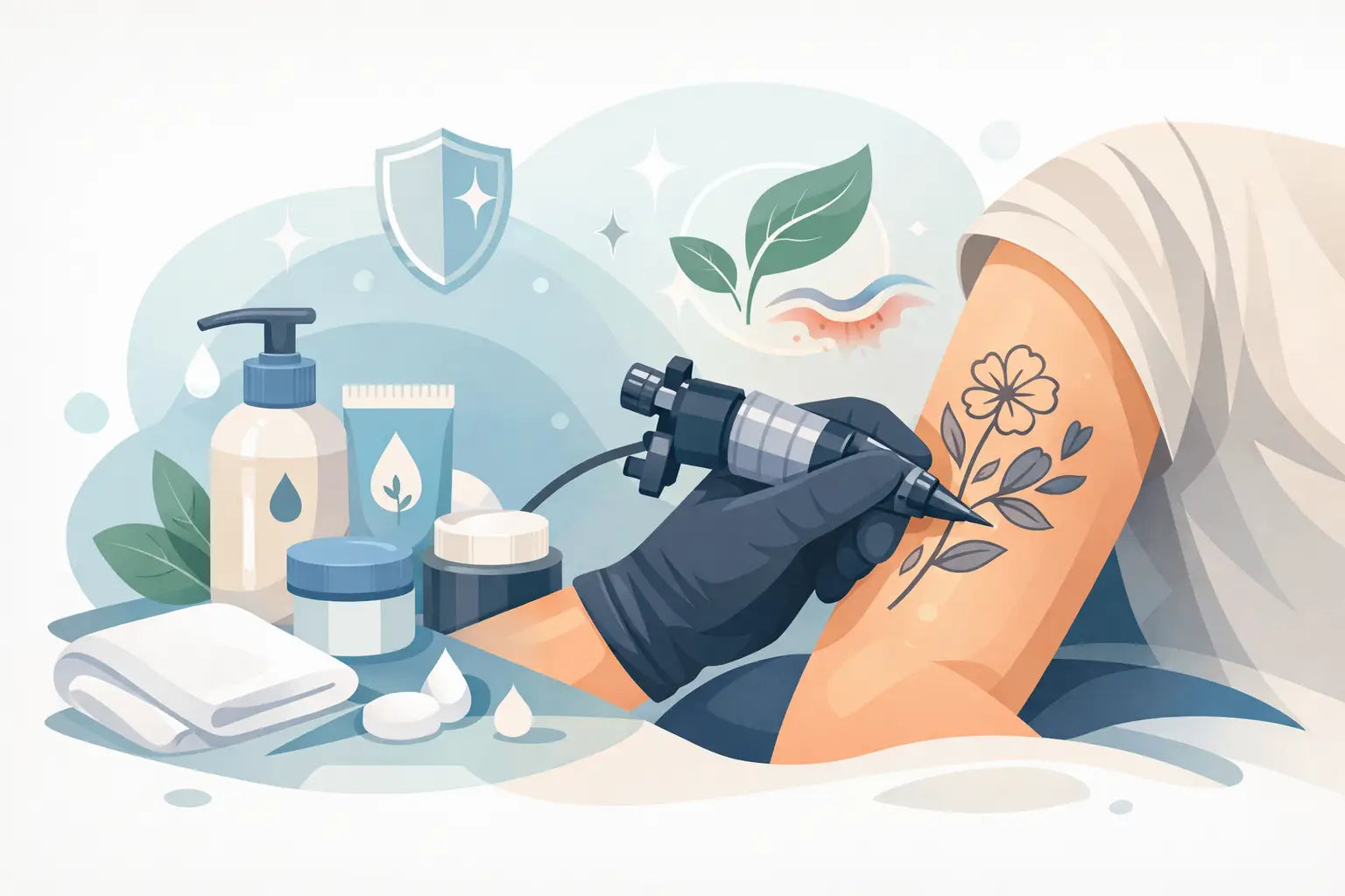 How to Reduce Skin Irritation While Tattooing