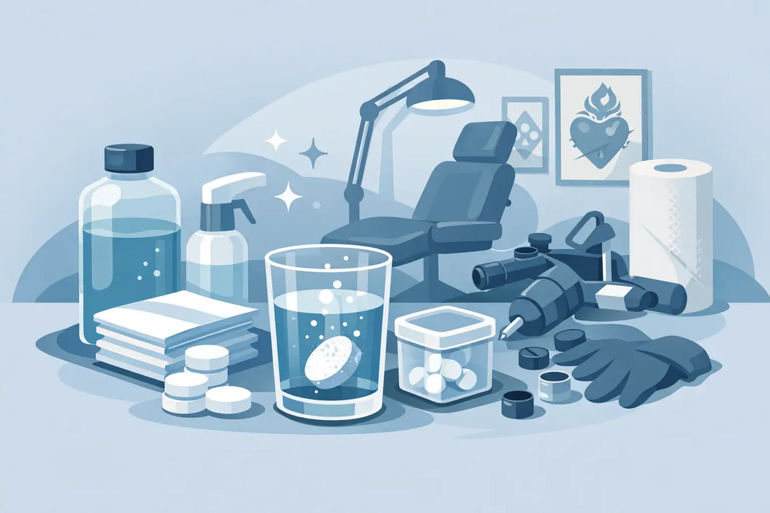 Do Cleansing Tablets Save Space in Tattoo Studios?