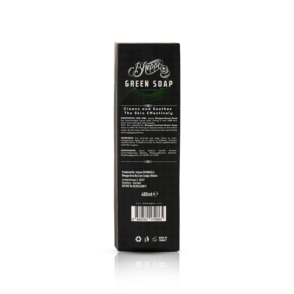 Bheppo Premium Green Soap 400ml , 1:25 Ratio