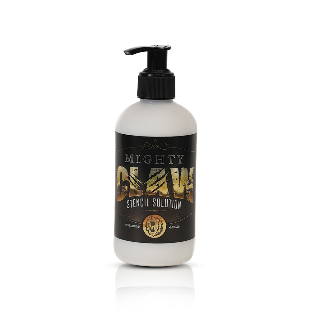 Mighty Claw Stencil Solution 240 ml