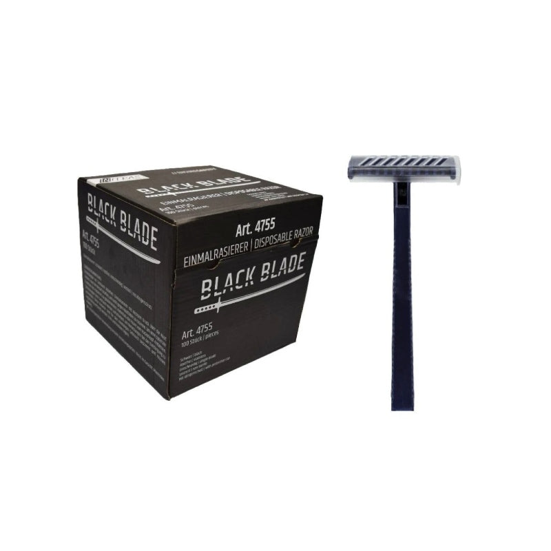 Disposable Razors – 100 PCS, Black