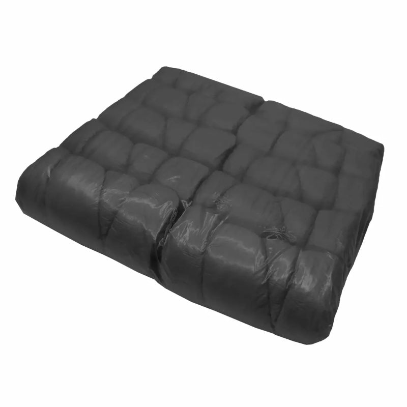 Black CPE Mattress Protectors – 100 PCS, 210 × 90 × 20 CM
